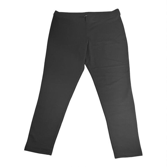 NWOT Premise Woman Ponte Knit Leggings Black Size 2X Plus - Picture 6 of 8